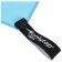 Microfiber towel, size 50x120 cm, blue color