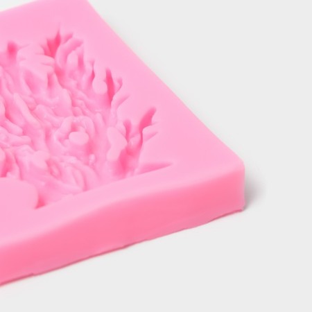Mold "Coral", silicone, 7 × 5.5 × 1 cm, color mix-2