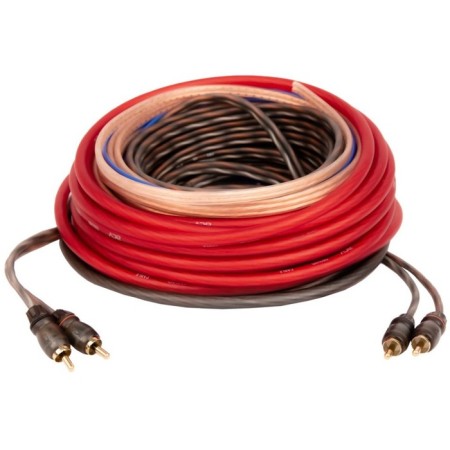 ACV KIT 2.8BR wires for 2 amplifier channel, 8AWG/mini Anl, 40 A