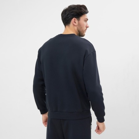 The male sweatshirt was launched, the color is black, size 56-1