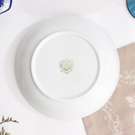 Deep plate "Roman Dandelion", D-205mm, Neo Gzhel-3
