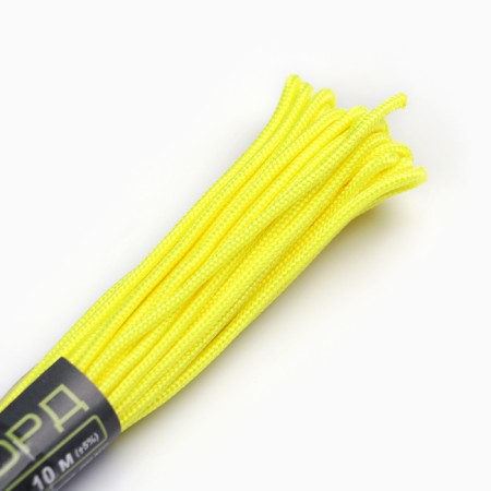 Paracord 275, nylon, neon -yellow, D - 2.2 mm, 10 m-2