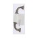 Cappio RSC012, plastic, m/o 96 mm sloping handle, bronze color