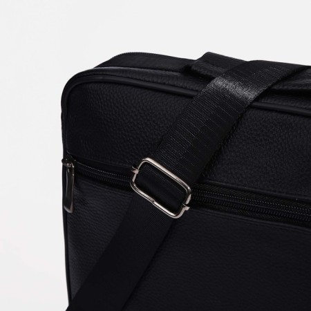 Male bag, black color-4