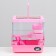 The cage for rodents "Pigzon", 27 x 21 x 27 cm, pink