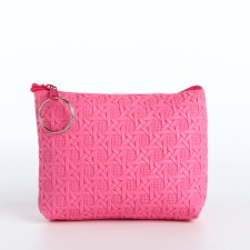 Women's wallet with lightning, pink color