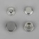 Installation buttons, delta, d = 15 mm, 10 pcs, black nickel color