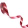 Holographic tape for decor and gifts, red, 2 cm x 50 m