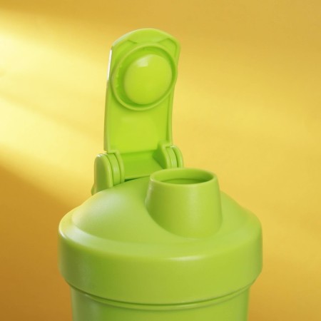 Sports shaker "Ochudem Shaker", metal, green, 600 ml-2