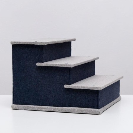 Animal-Lesenka House "Piggon", Rogozhka 39 x 38.5 x 32 cm, gray-blue-3