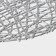 A set of serving napkins on the table “Spider Web”, D = 38 cm, 4 pcs, silver color