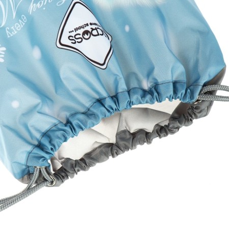 School backpack 40x33x15cm, ergonomic back, Across 410, Blue-13