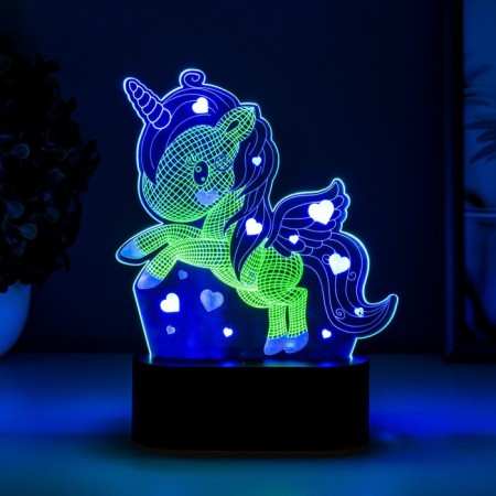 Sensor lamp "Unicorbed" LED USB (90cm) from 3xa Black Black 14x5.5x18.5 cm Risalux 765-4