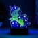 Sensor lamp "Unicorbed" LED USB (90cm) from 3xa Black Black 14x5.5x18.5 cm Risalux 765