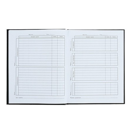 Diary for the MIXTAPE music school, 48 sheets, solid cover, matte lamination, foil embossing, offset block-6