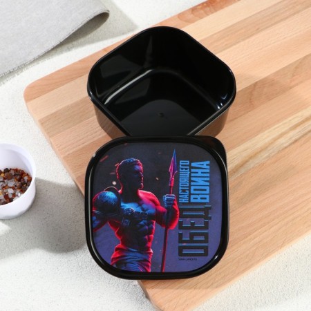 Lunch box "Warrior lunch", square, 700 ml-1