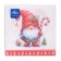 New Year's napkins Paper Pero Prestige "Domestenok", 3 layers, 33x33 cm, 20 pcs
