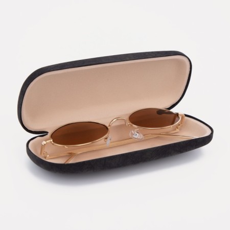 Case for glasses on a cracker, black color-3