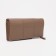 Women's wallet on magnets, beige color