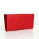 Women's wallet on magnets, red color