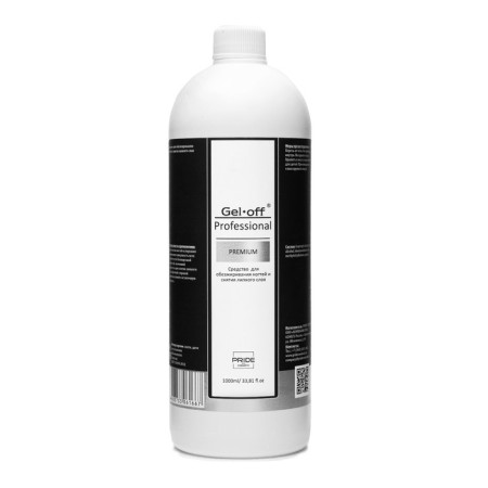 The Gel-OFF tool for Professional, for degreasing nails and removing a sticky layer, 1000 ml