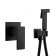 ABBER DAHEIM AF8225B bideter, built -in, with hygienic shower, black