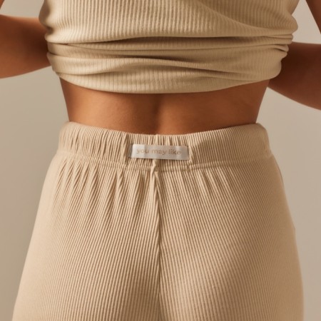 Women's home pants SL Home p. XL, beige-2