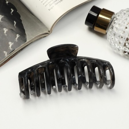 Hair crab "Juni" Classic teeth, 11 cm, mix