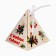 New Year. Bonbonniere, New Year's gift packaging "Snegier and mountain ash", 7 × 7 × 7.5 cm.