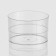 Plastic disposable form for worships "zero", 60 ml, 5.3 cm, color transparent color