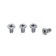 Knife for the ice discovery "LR-100", left rotation, set 2 pcs. NLT-100L.SL