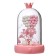 Night -night flask "Two Swan" LED from batteries 3HAAA Pink 9.5x9.5x16 cm Risalux