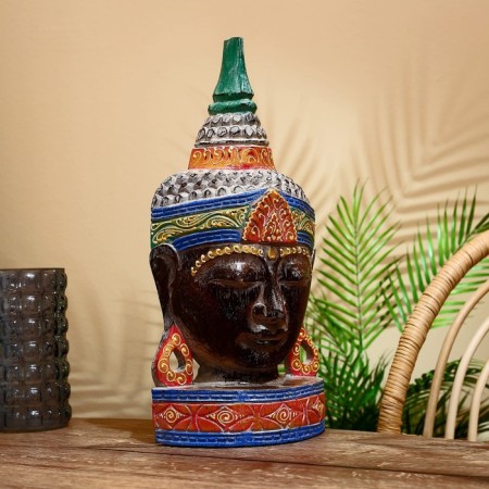 Souvenir "Head of Buddha" Albezia 50 cm
