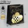 Gift package, packaging, “Happy Birthday” black craft, 23 x 27 x 11.5 cm