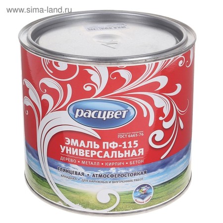 Enamel PF-115 white glossy 1.9kg