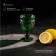 Magistro glass glass "Largo", 260 ml, green color