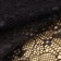 Lace cilia, 90 mm × 9 ± 0.5 m, in Bobin 3 pcs 3 m, black color