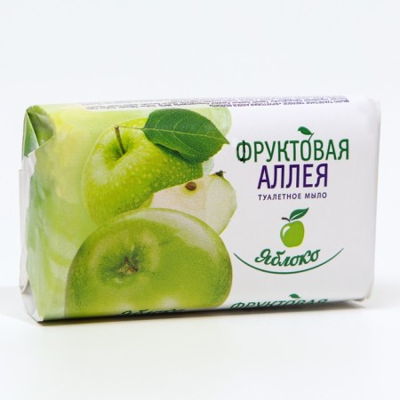 Toilet soap fruit alley apple, 90 g