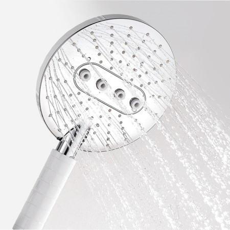 Shower watering can Wasserkraft a059, 3-functional, chrome-1
