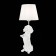 Evoluce bedside lamp. Sle115214-01. Narni. 1x40 W, E27, 20x20x51 cm, white color, chrome
