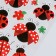 Sticker Plastic Golography "Bukashka" mix 29x11 cm