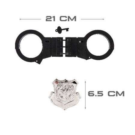Set of policeman "superhero", 7 items-3