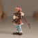 Souvenir Polystone Suspension "New Year's elf with gingerbread liver" 6x4x10.5 cm