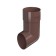 Pipe drain pipe pvc brown