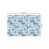 A set of napkins for setting the table "Blue butterflies", rectangular, rounded edges, size 30x46 cm, 4 pcs