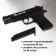 Beretta M1935 pistol, metal