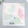 Scrapbooking paper bilateral "tenderness of spring" density 180 g 30.5x32 cm