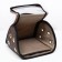Bag-carrier "mini" 25 x 21 x 16 cm, brown