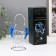 Dolphins pendulum one after another with a ring of 6.5 x 6.5 x 14 cm
