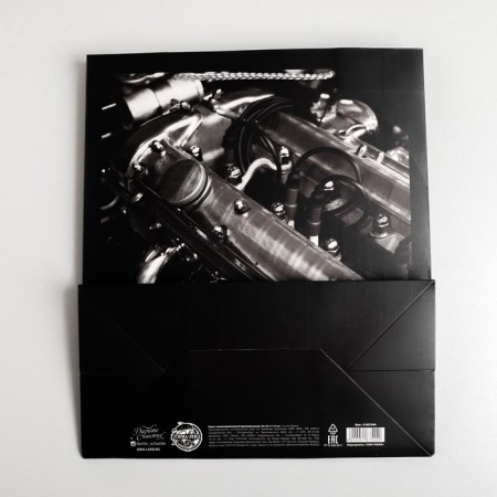 Package Gift Laminated Vertical, packaging, "February 23", Ml 23 x 27 x 11.5 cm-5